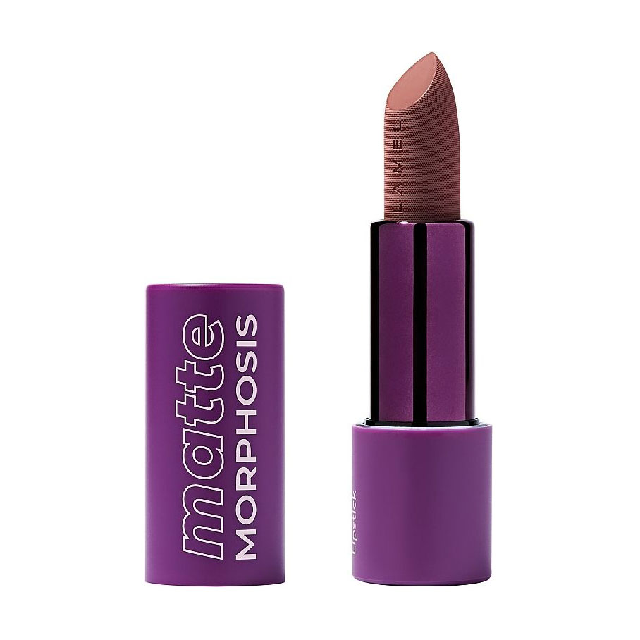 Уцінка! Пудрова матова помада для губ Lamel Make Up Matte Morphosis Lipstick 02, 3.7 г